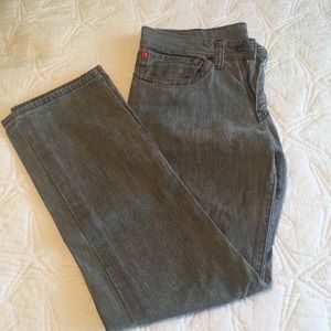 LOST washed gray Denim pants